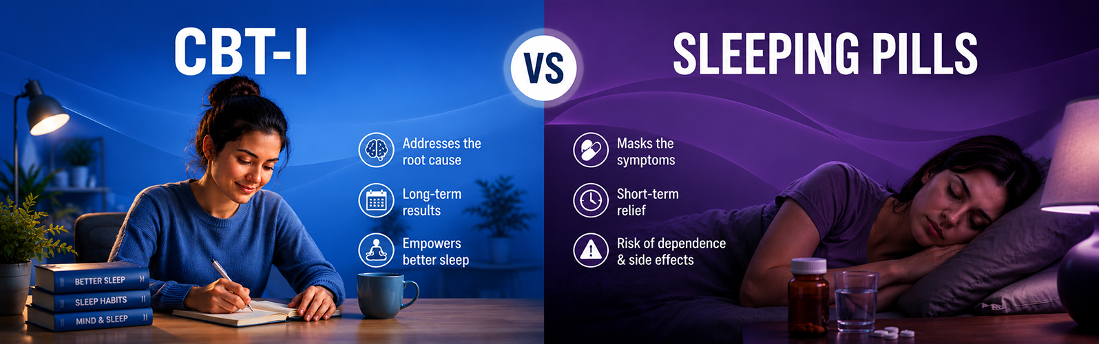 CBT-I vs Sleeping Pills